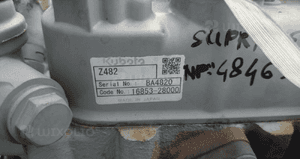 Silnik kubota Z482 carrier aixam koparka no V1224/098 8