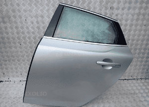 DRZWI LEWY TYŁ VOLVO V40 2015 ROK GOŁE MECHANIZM SZYBY, SZYBA, ZAMEK DO KUPIENIA OSOBNO 1