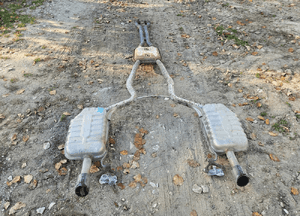 Tłumik 2 Tlumiki Wydech Rura Wydechowa Dwa Wydechy 4x4 Quattro 3.0 3.2 Benzyna Audi A4 B6 B7 23