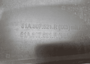 ZDERZAK SPOJLER DYFUZOR AUDI Q2 SQ2 LIFT 2020-2024 S-LINE ORYGINAŁ OE ASO 4