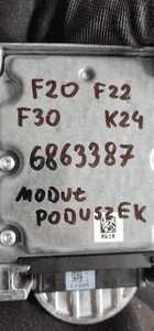 Bmw F20 F30 moduł sterownik airbag 6863387 5