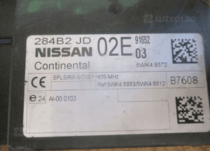 MODUŁ KOMFORTU BSI NISSAN QASHQAI J10 284B2JD 2