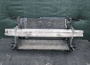 Pas Przedni Wzmocnienie Czołowe Belka Zderzaka Chłodnice Intercooler Wentylator 2.7 3.0 TDI AUDI A4 B8 2