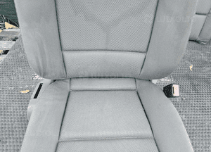 Fotele Fotel Kanapa Skladana Welur Szare Swing Podlokietnik Audi A4 B6 Sedan Kombi Komplet 17