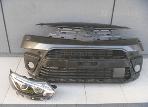 TOYOTA PROACE VERSO 2016 ZDERZAK POD XENON 1