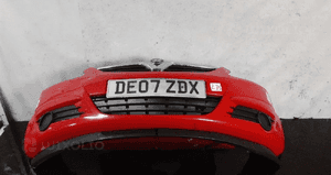 Zderzak przód przedni do opel corsa d Y547 czerwony 1
