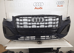 ZDERZAK AUDI Q2 81A LIFT PO LIFTINGU 2020-2023 OE BLACK PAKIET ASO 6 X PDC 1