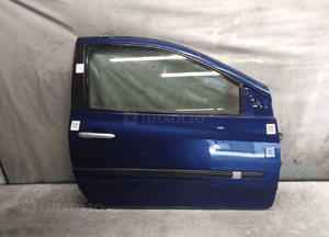 Drzwi przód przednie prawe renault clio iii 3 TEI45 niebieskie 3D 3 drzwi hb 1