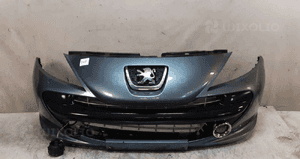 $ ZDERZAK PRZÓD PRZEDNI PEUGEOT 207 URBAN MOVE KOD KOLOR EZWD SZARY + HALOGENY 1