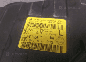LAMPA PRZÓD LEWA SKODA OCTAVIA III 3 14-17 5E1941015 2