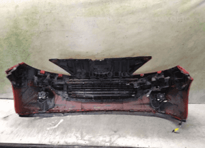 / ZDERZAK PRZÓD PRZEDNI PEUGEOT 207 KKN CZERWONY HALOGENY 4