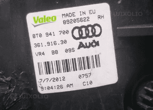 Halogen prawy audi A5 8T0941700 4