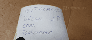Wiązka instalacja drzwi lewy przód Jeep Commander 56050291AE 8