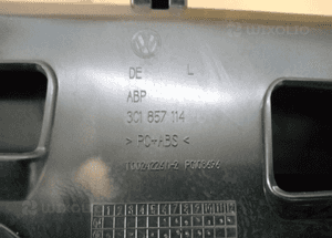Schowek pasażera półka VW Passat B6 3C1857114 3C1857101 4