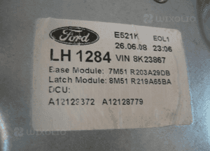 MECHANIZM PODNOŚNIK SZYBY LEWY PRZÓD FORD KUGA MK1 3