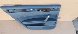 Boczek tapicerka lewy tył granatowa skóra VW Phaeton 2