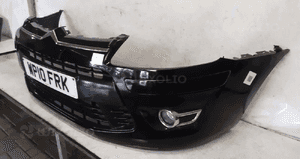 ) ZDERZAK PRZÓD PRZEDNI DO CITROEN C4 LIFT FL EXLD CZARNY HALOGENY 2