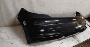 * ZDERZAK TYŁ TYLNY DO PEUGEOT 207 CZARNY EXL CZARNY 4