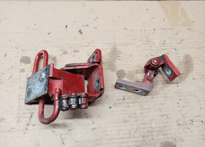 Zawias zawiasy drzwi prawy przód para Audi A6 C6 LZ3G 4