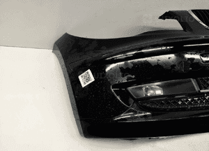 ^ ZDERZAK PRZÓD PRZEDNI BMW E87 SERIA 1 I LIFT FL SCHWARZ 2 II CZARNY HALOGENY 6