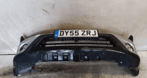 ^ ZDERZAK PRZÓD PRZEDNI HONDA CR V CR-V 2 II LIFT FL NH632M SREBRNY SPRYSKIWACZE LAMP XENON HALOGENY 1