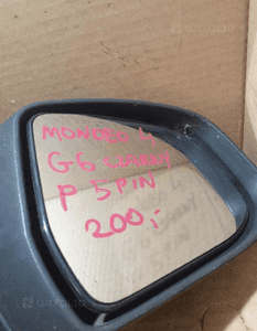 Lusterko prawe 5 pin ford mondeo MK4 G6 czarny 2