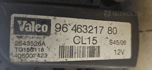 Peugeot 307 407 Citroen C3 C4 1.6 HDI alternator CL15 9646321880 9646321780 9