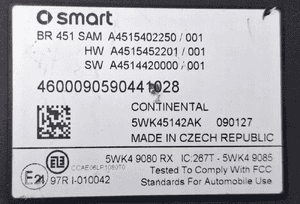Mercedes-Benz W451 Skrzynka / Moduł BEZPIECZNIKÓW SAM A4515402250 3