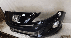 * ZDERZAK PRZÓD PRZEDNI DO PEUGEOT 308 HALOGENY KTVD EXL CZARNY 3