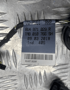 AUDI A3 WIĄZKA KABLI KABEL DRZWI PRZÓD LEWY 8V4971029R 4