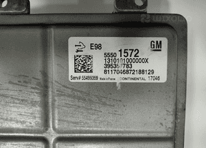 Komputer sterownik silnika opel mokka x i a 1.6 cdti 55501572 2016-2019 6