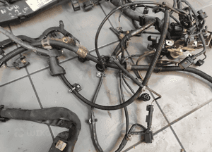 MERCEDES W204 2.2CDI OM651 INSTALACJA WIĄZKA SILNIKA WTYCZKI A6510100243 5