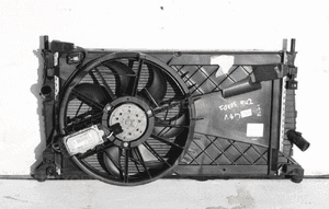 Ford Focus MK2 1.8D chłodnica wody z wentylatorem 1