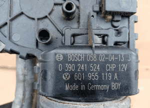 Mechanizm wycieraczek przód przedni Skoda Fabia 0390241524 6Q1955119A 5