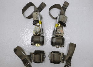 JAGUAR XK8 X100 PASY BEZPIECZEŃSTWA NAPINACZE KOMPLET PRZÓD PRZEDNIE TYŁ TYLNE ORYGINAŁ 2