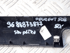 Dekor listwa ozdobna deski rozdzielczej peugeot 508 9688873877 9