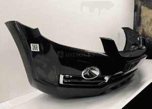 Zderzak przód przedni do chevrolet captiva 19U czarny spryskiwacze lamp xenon halogeny 5