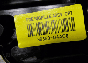 HYUNDAI I30 GRILL ATRAPA CHŁODNICY 2xPDC FASTBACK NOWY ORYGINAŁ 9