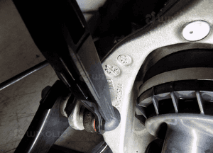 BMW 3 G20 330e M-PAKIET ZWROTNICA WAHACZE ZAWIESZENIE LEWE TYŁ 6899305 7