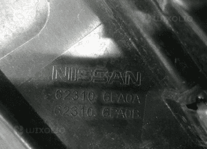 Grill Nissan Juke II F16 62310-6PA0A 10