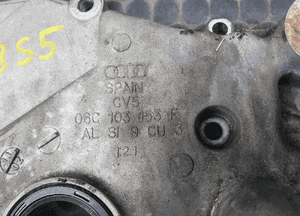 Obudowa 06C103153F Osłona Pokrywa Rozrzadu Dekiel Uszczelniacz Walu Simering Kołnierz 3.0 V6 ASN Audi A4 B6 A6 C5 VW 3