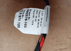 Wiązka instalacja drzwi lewy przód VW Touareg 7L6971120 2