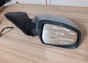 Lusterko elektryczne lewe 5 pin ford mondeo MK4 srebrne 2