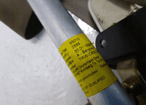 JAGUAR XK8 X100 PASY BEZPIECZEŃSTWA NAPINACZE KOMPLET PRZÓD PRZEDNIE TYŁ TYLNE ORYGINAŁ 8