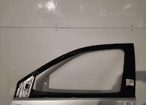 } DRZWI PRZÓD PRZEDNIE LEWE VW VOLKSWAGEN POLO 9N3 LIFT FL LA7W SREBRNE 6