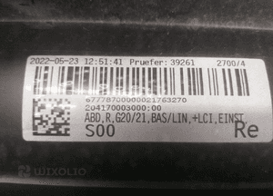 Próg listwa progowa nakładka prawy bmw iii 3 G21 G20 m pakiet lift 5