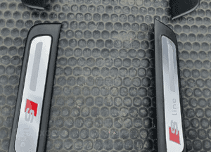 Listwa Listwy Progowe Ozdobne Drzwi S-Line Nakładki Komplet Przód Tyl AUDI A4 B8 Sedan Kombi 9