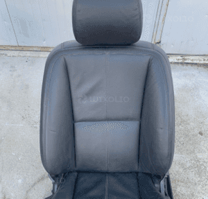 MERCEDES s 221 fotel przedni czarny skórzany lewy prawy grzany 14