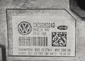 VW Polo Audi A2 Skoda Fabia Seat Ibiza 1.4 16v komputer sterownik silnika 03C906024D 036906034JG 2