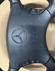 MERCEDES S 220 CL 215 kierownica czarna skórzana sport air bag 2
